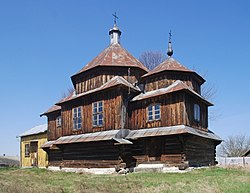 Church of the Pokrov in Chotylub