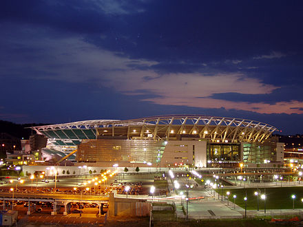 Paycor Stadium, current home of the Bengals