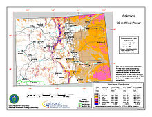 Wind Power In Colorado Wikipedia