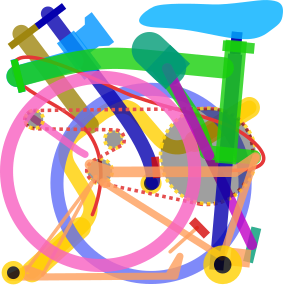 File:Colourful-brompton-layered-folded-back-wp.svg