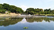 Thumbnail for File:Confluence of Ambil Odha and Mutha River as seen from the riverbank in Pune.jpg