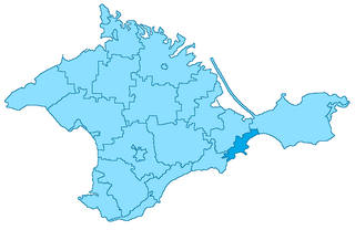 Феодосийский городской совет на карте