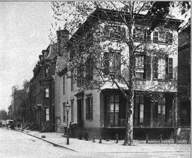 When the Cosmos Club moved in 1887 to the Dolley Madison House (shown here in 1883), the Society began holding its regular meetings there.
