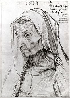 Albrecht Dürer, Portrait of the Artist's Mother at the Age of 63, 1514