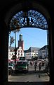 Marktplatz. Blick vom Schlossportal über den Markt und das Alte Rathaus zur Stadtkirche (2004)
