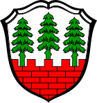 Coat of arms of the city of Waldershof