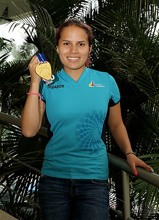 <span class="mw-page-title-main">Doménica Azuero</span> Ecuadorian cyclist (born 1996)