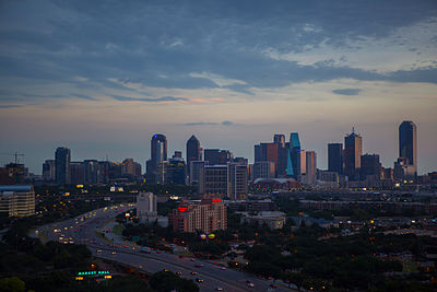 Panorama urbano de Dallas