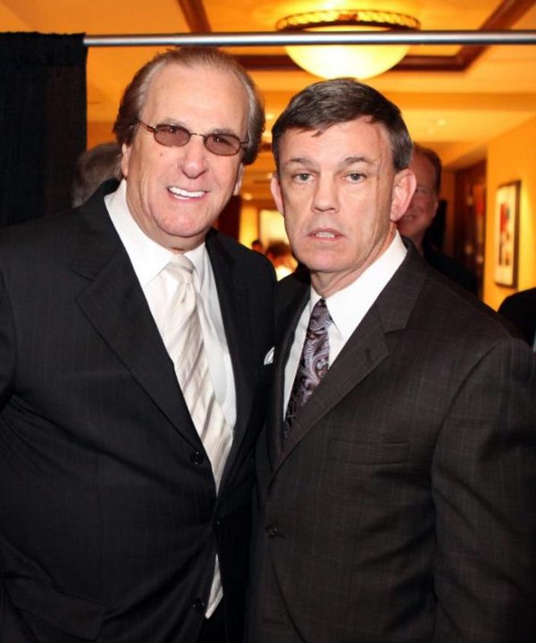 Atlas (right) with Danny Aiello, 2011