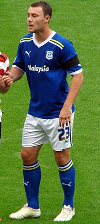 Blake playing for Cardiff City in 2011 Darcy Blake (cropped).jpg