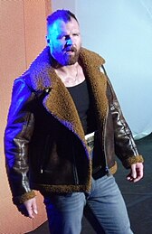 Jon Moxley, der aktuelle Titelträger (2018).