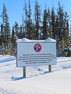 Deninu Kųę́ First Nation Band government in Canada