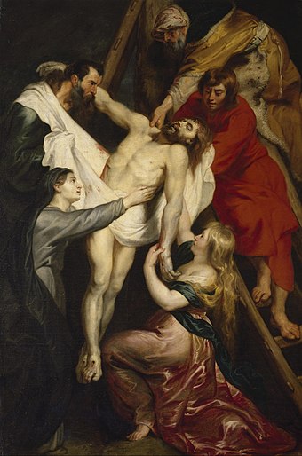 Descent from the Cross, 1618. Hermitage Museum