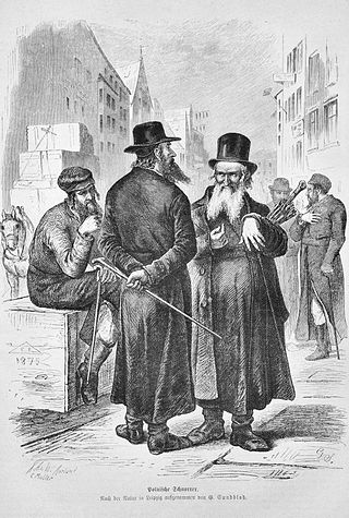 <span class="mw-page-title-main">Schnorrer</span> Yiddish term meaning beggar or sponger
