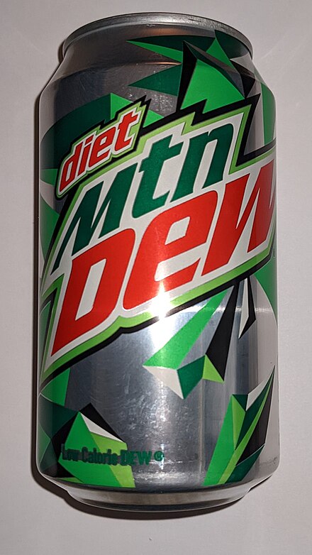 Diet mountain dew speed up