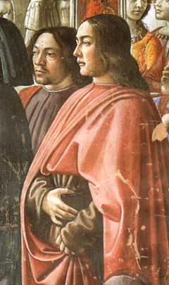от ляво надясно: Доменико Гирландайо и Себастиано Майнарди.