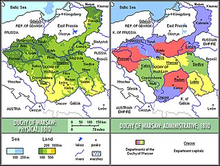 Subdivisions of the Duchy of Warsaw