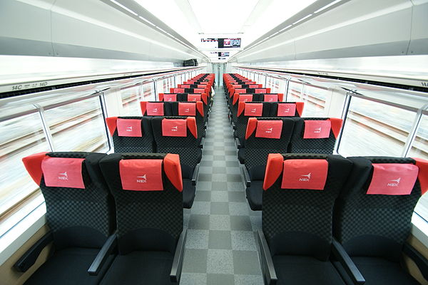 Standard-class car interior