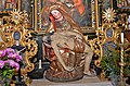 English: Baroque sculpture of the Pietà at the Anna altar Deutsch: Barocke Skulptur einer Pietà am Anna-Altar