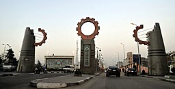 El Mahalla El Kobra gate.JPG