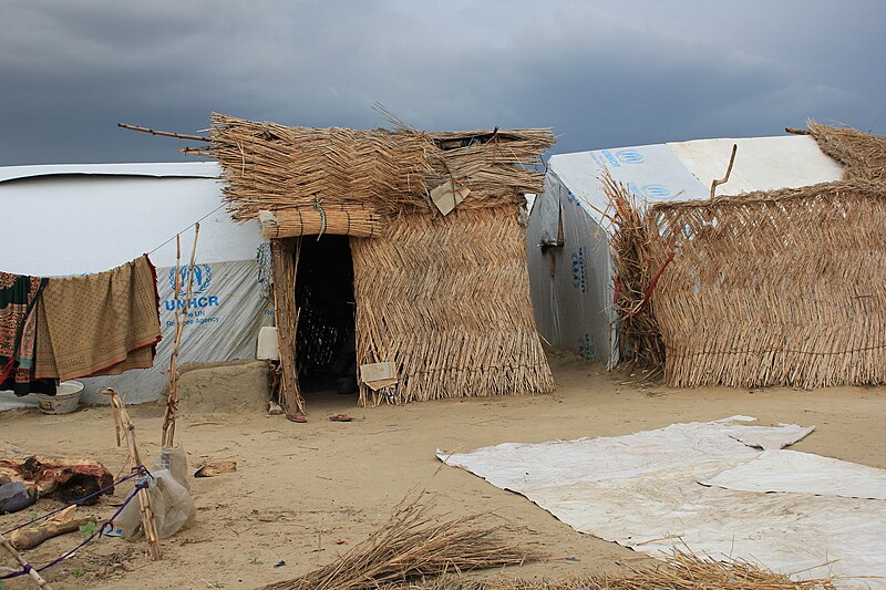 File:Entrance to someone's house at IDP Camp Maiduguri outskirts.jpg