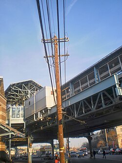 The entrance of Erie-Torresdale along Erie and Kensington Avenues in Juniata.