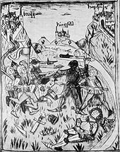 Murder of Albrecht I, Illustration from the 15th Century Ermordung Albrecht I.jpg