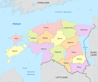 Counties of Estonia First-level administrative subdivisions of Estonia
