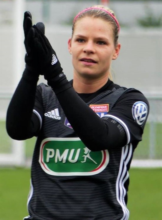 Le Sommer with Lyon in 2018