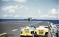 F4U-4 Corsair taking off from Antietam in 1951