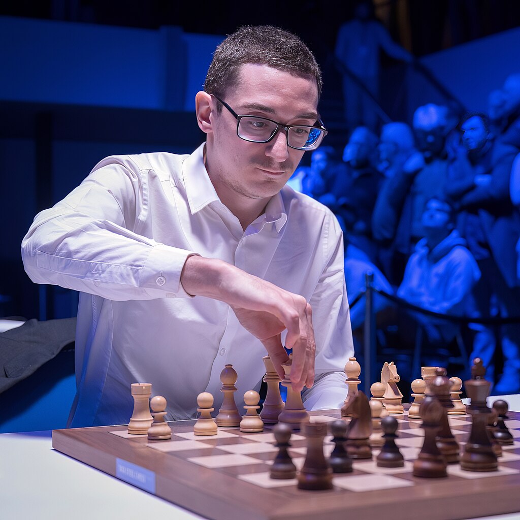 Fabiano Caruana out in front