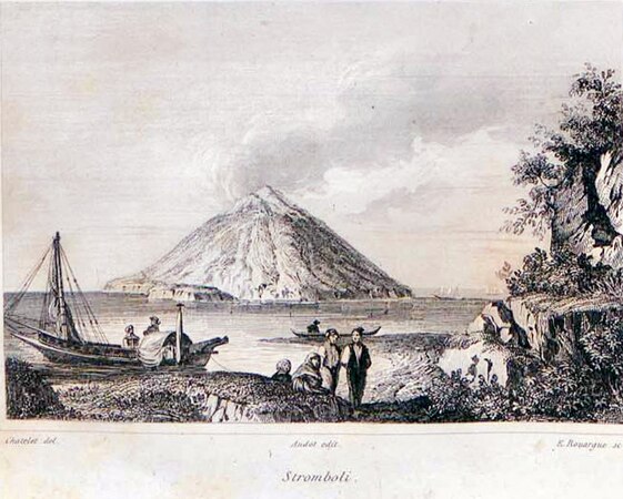 Sicile et Malte, 1835 – Stromboli