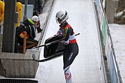 Deutsch: 2. und finaler Lauf der Juniorinnen bei den 33. FIL Juniorenweltmeisterschaften 2018 in Altenberg/Erzgebirge am 1. Februar 2018 (Namen der Abgebildeten in den Kategorien) English: 2nd and final run female juniors at the 2018 33th FIL Junior World Championships at Februar 1st alt Altenberg, Germany (names in categories)