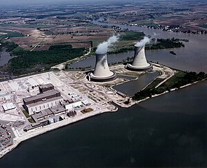 Unit 2 of the Enrico Fermi nuclear power plant