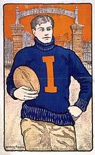 Fighting Illini football player, 1902.JPG