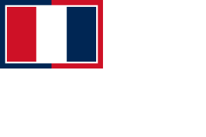 The French Revolutionary ensign until May 1794 Flag of French-Navy-Revolution.svg