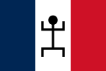علم السودان الفرنسي كجزء من غرب أفريقيا الفرنسي (1958-1959)