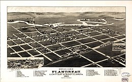 Flandreau - Vue