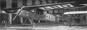 Harmadik produkció Fokker F.II.