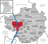 Lage der Gemeinde Forchheim im Landkreis Forchheim