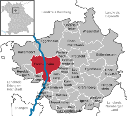 Forchheim dans FO.svg