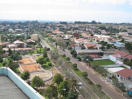 Vista aérea de Goioerê