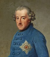 King Frederick II, "the Great" Friedrich der Grosse - Johann Georg Ziesenis - Google Cultural Institute (cropped).jpg