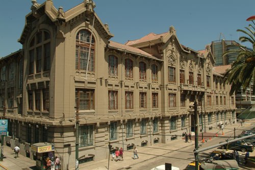 Casa Central, the primary building of PUCV