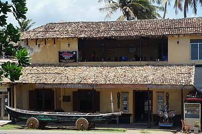 Les remparts du fort Old dutch Galle Sri Lanka.-Asie du Sud