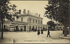 Gare de Fougères makalesinin açıklayıcı görüntüsü