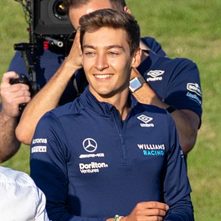 <span class="mw-page-title-main">George Russell (racing driver)</span> British racing driver (born 1998)