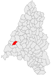 Lokasi di County Bihor
