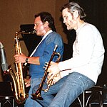 Chet Baker og Stan Getz i Sandvika 1983