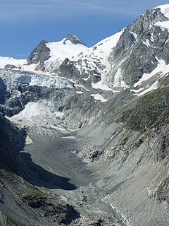 Pointe de Bertol Mountain in Switzerland